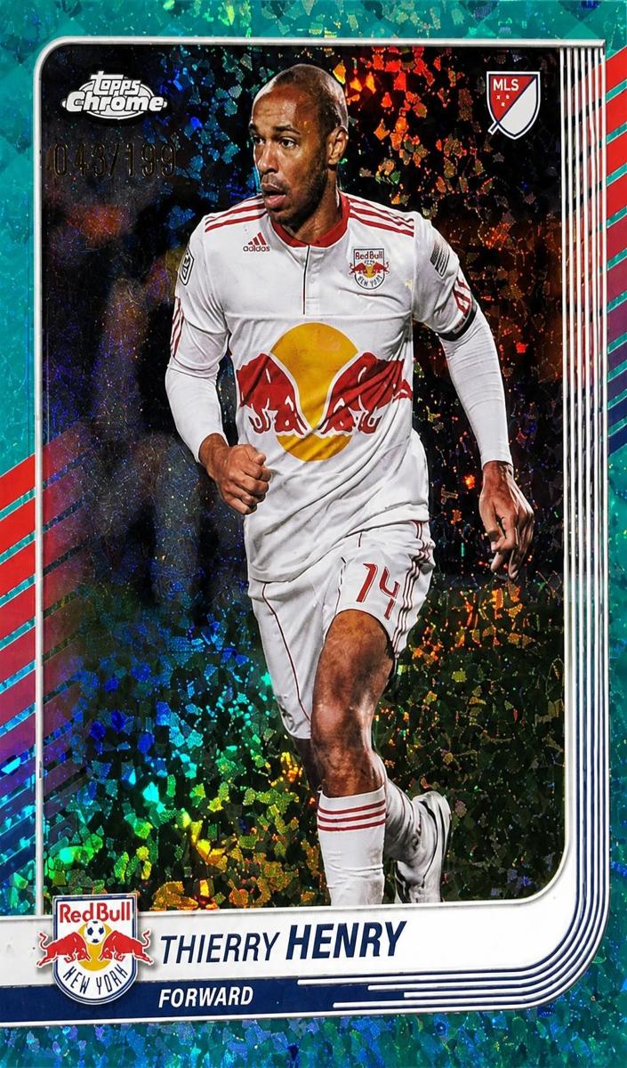 2025 Thierry Henry [Aqua Mini-Diamonds Refractor] #14