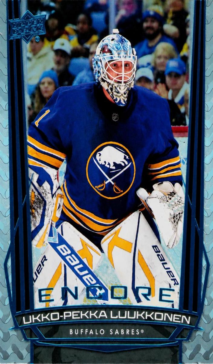 2025 Upper Deck Ukko-Pekka Luukkonen [Blue] #E-59 card