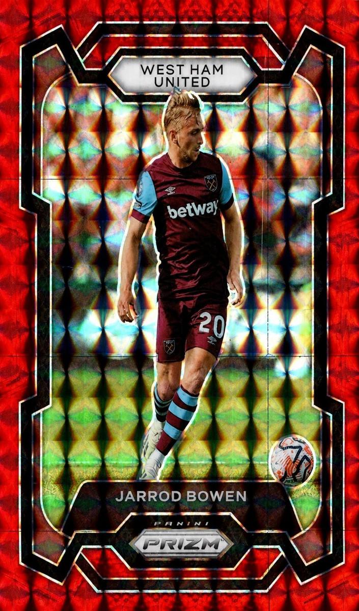 2023 Panini Prizm Premier League Jarrod Bowen #215 card