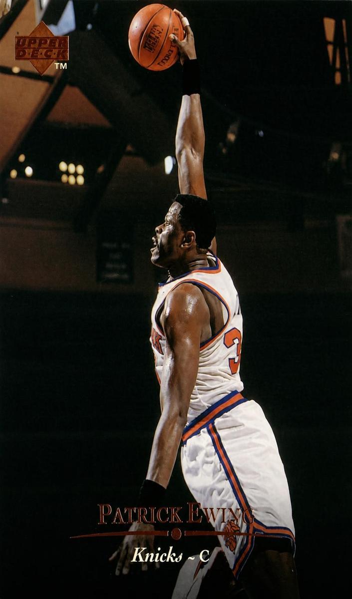 1995 Upper Deck Patrick Ewing #33 card