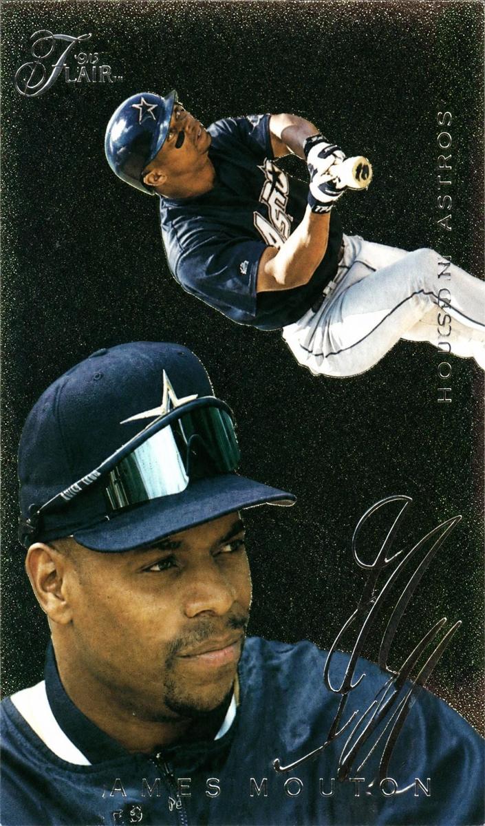 1995 Flair James Mouton #362 card