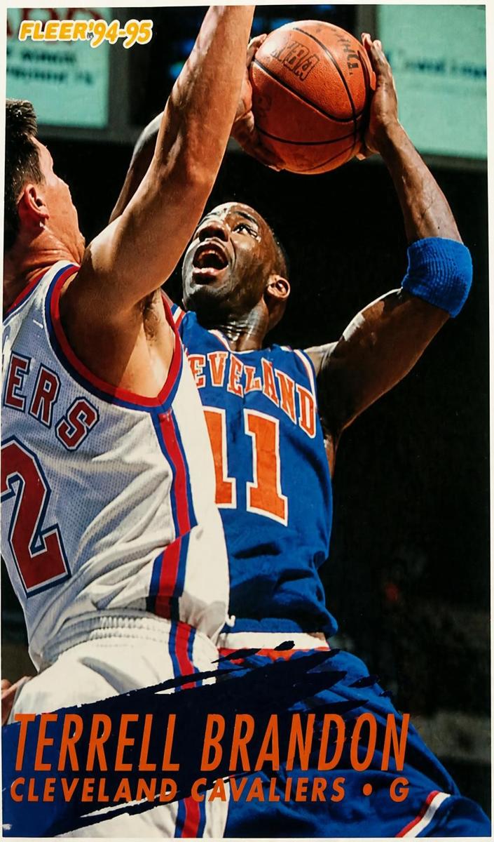 1994 Fleer Terrell Brandon #38 card