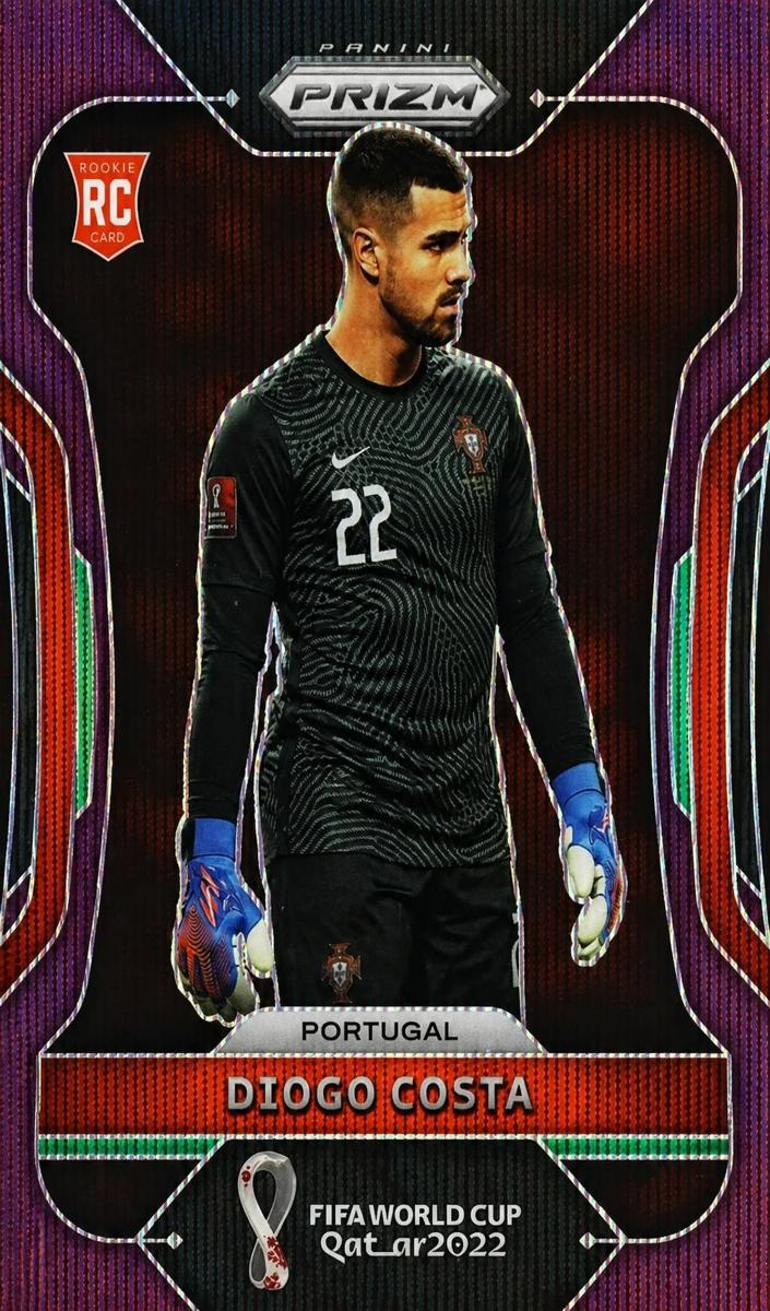 2022 Diogo Costa [Prizms Purple Wave] #176