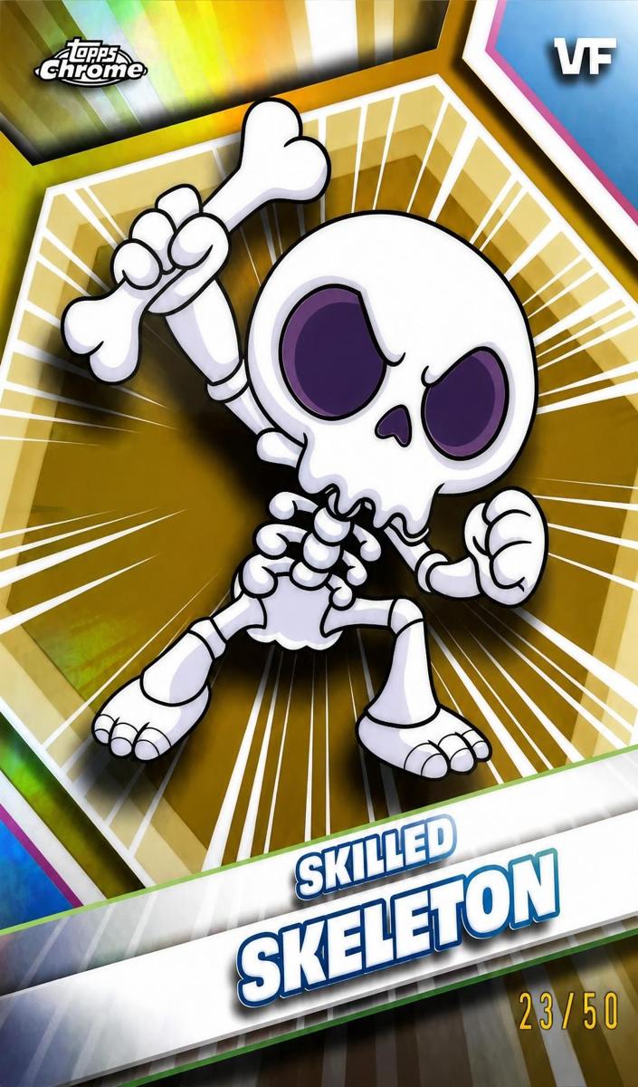 2026 Skilled Skeleton [Gold Refractor] #159