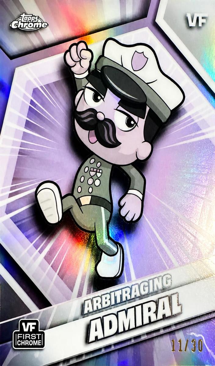 2026 Arbitraging Admiral [Pearl Refractor] #21