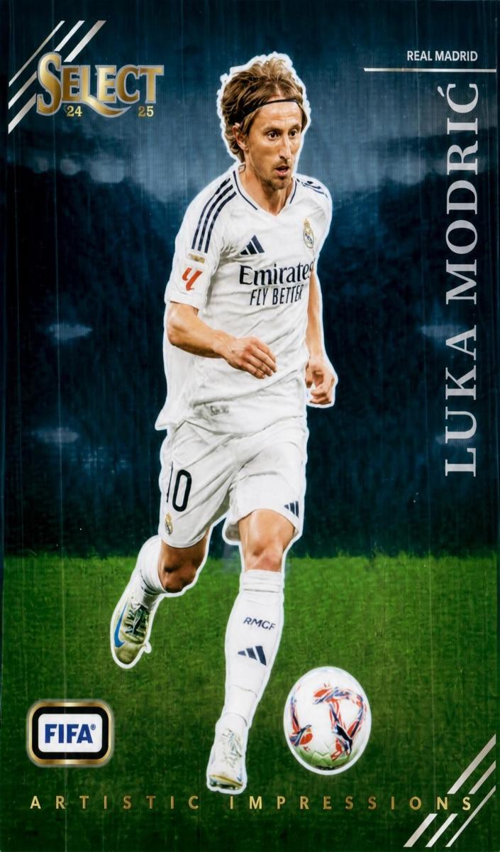 2024 Panini Select FIFA Luka Modric #17 card
