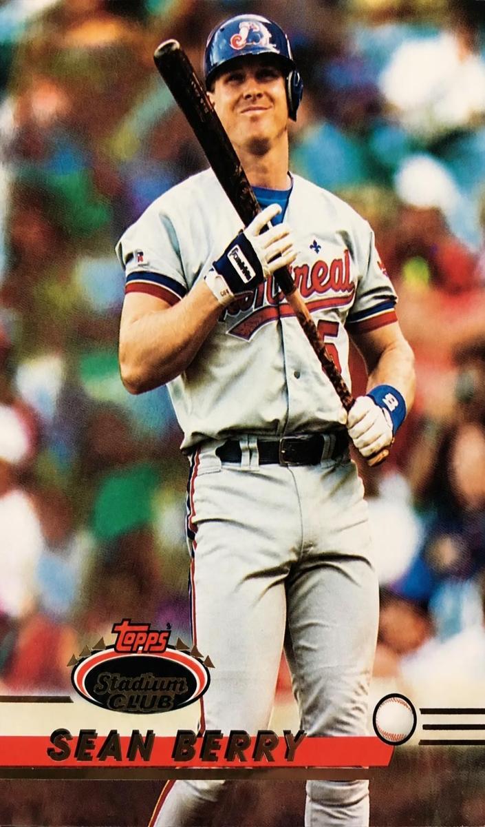 Sean Berry 1993 Topps Stadium Club Baseball