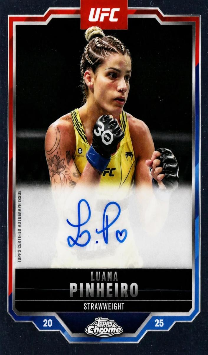 2025 Luana Pinheiro [Red Refractor] #CVA-LP