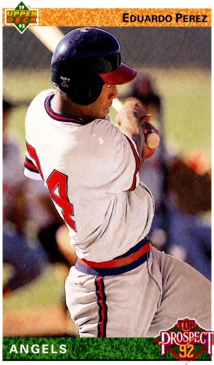 1992 Upper Deck Eduardo Perez #52 card