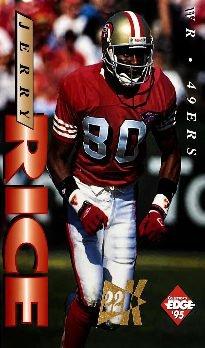 1995 Jerry Rice [22K Gold] #177