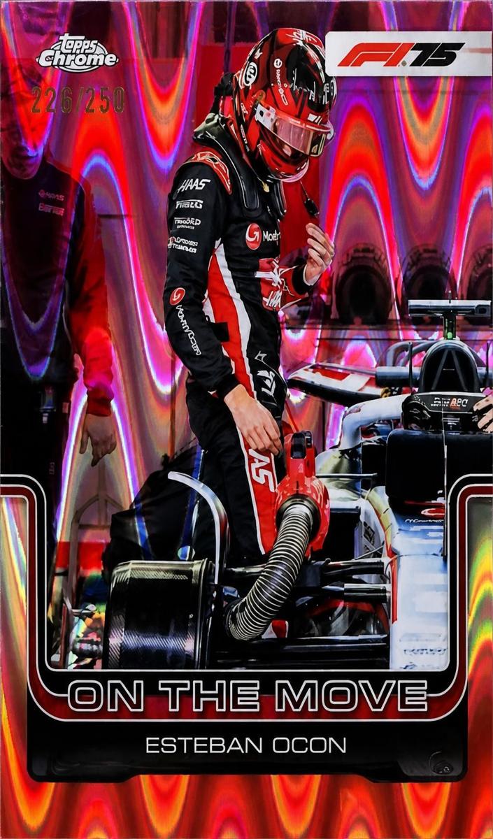 2025 Esteban Ocon [Pink RayWave Refractor] #190