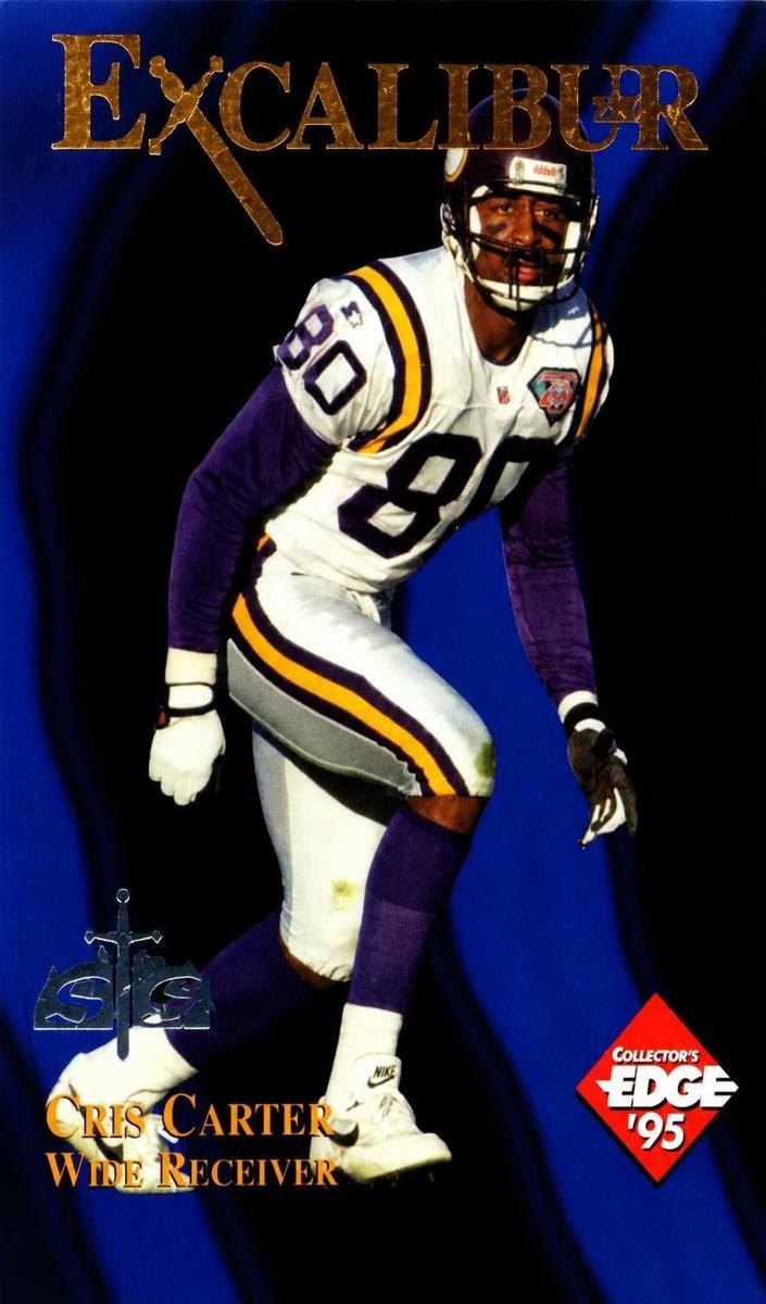 1995 Cris Carter [Sword and Stone Silver] #119