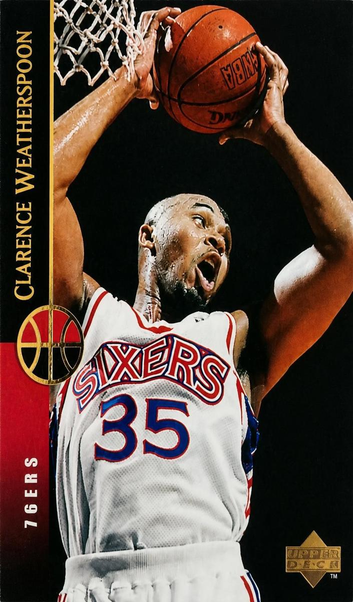 1994 Upper Deck Clarence Weatherspoon #282 card