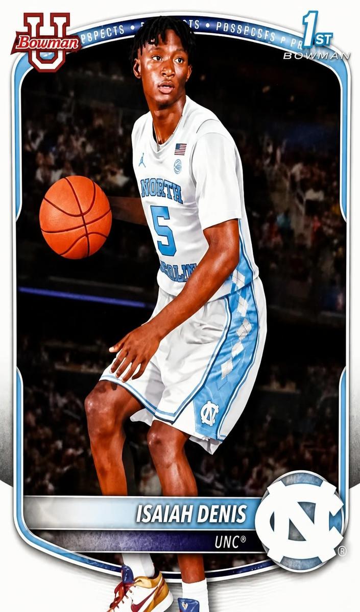 2025 Bowman Isaiah Denis #BPP-49 card
