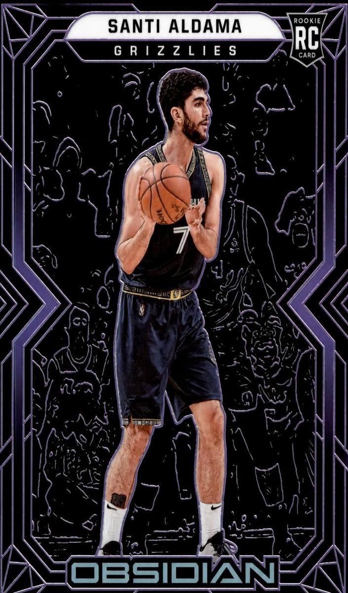2021 Santi Aldama [Electric Etch Purple] #193