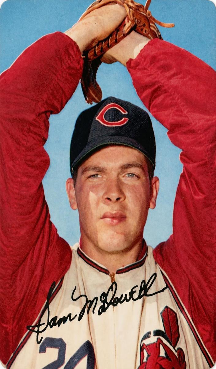 1969 Sam McDowell #14