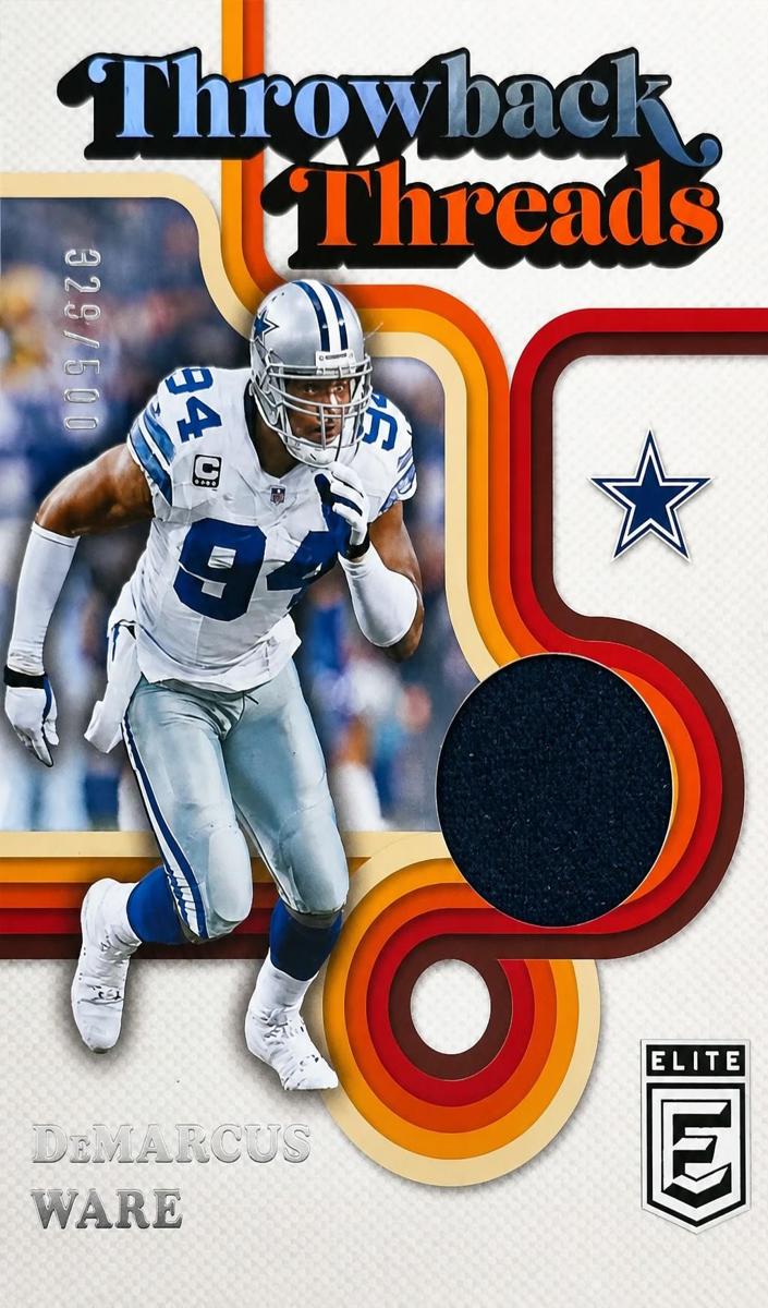 2024 Donruss Elite DeMarcus Ware #THT-DWA card
