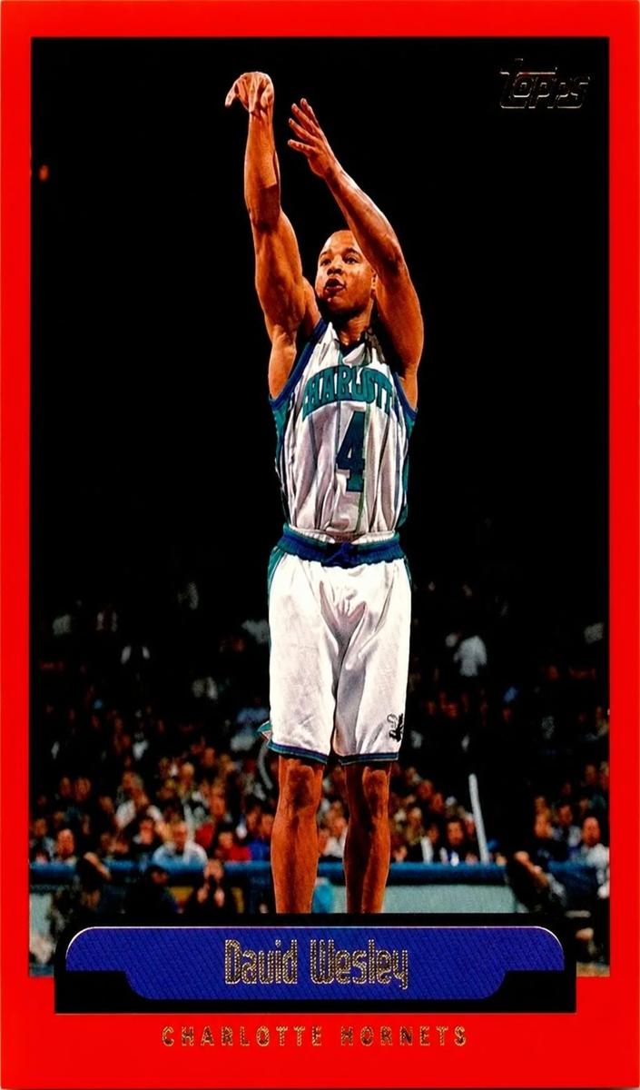 1999 Topps David Wesley #45 card