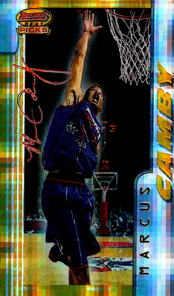 1996 Marcus Camby [Atomic Refractor] #BP2