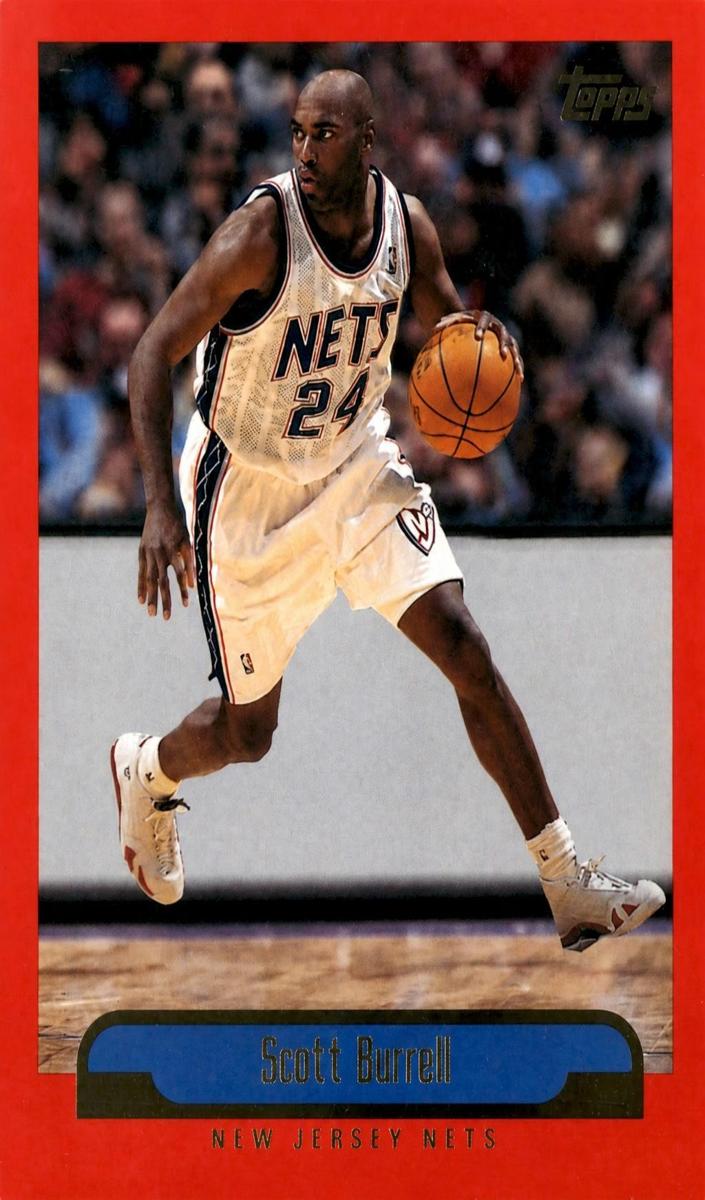 1999 Topps Scott Burrell #184 card
