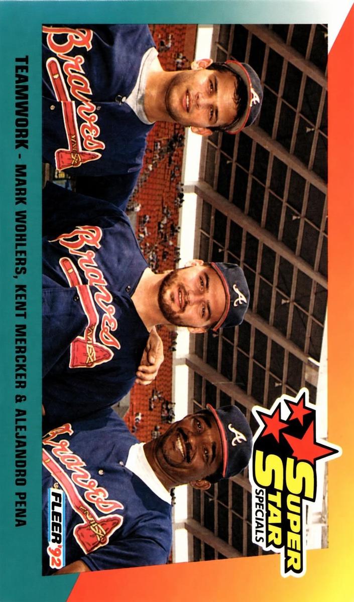 1992 Fleer Alejandro Pena #700 card