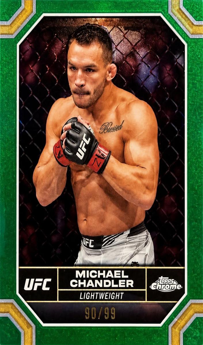 2024 Michael Chandler [Green Refractor] #136