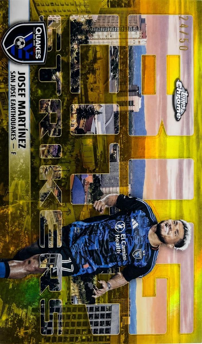 2025 Josef Martinez [Gold Refractor] #BCS-20
