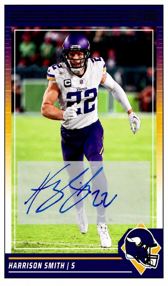 2024 Panini Score Harrison Smith #187 card