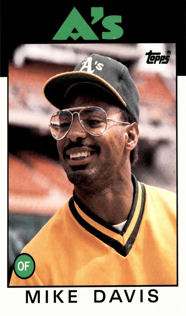 1986 Mike Davis #165