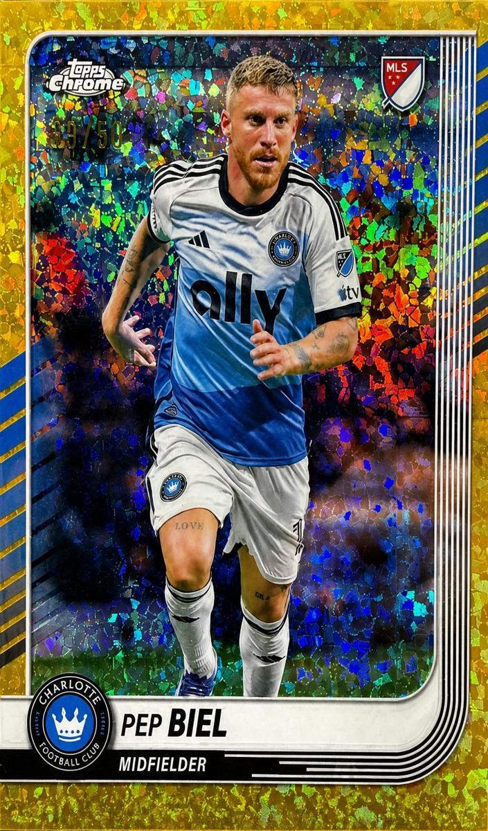 2025 Pep Biel [Gold Refractor] #117