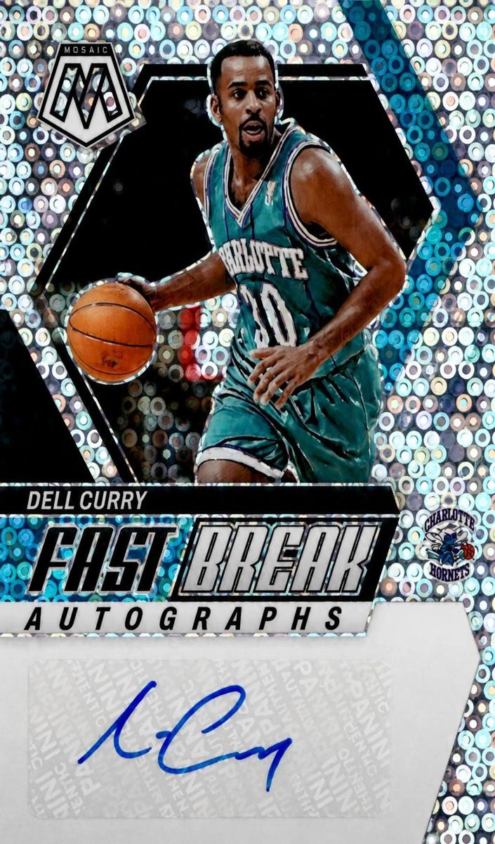2023 Panini Mosaic Dell Curry #FB-DEL card