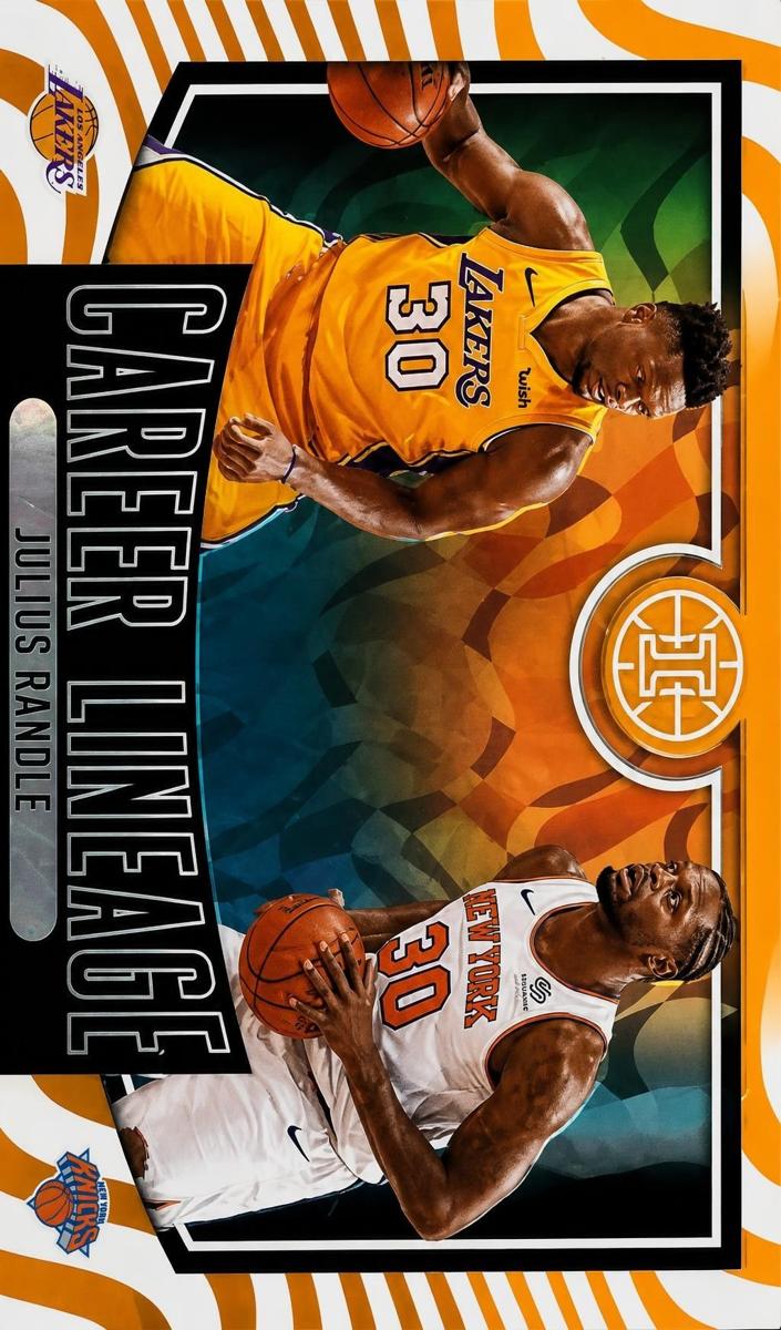 2020 Panini Illusions Julius Randle #24 card