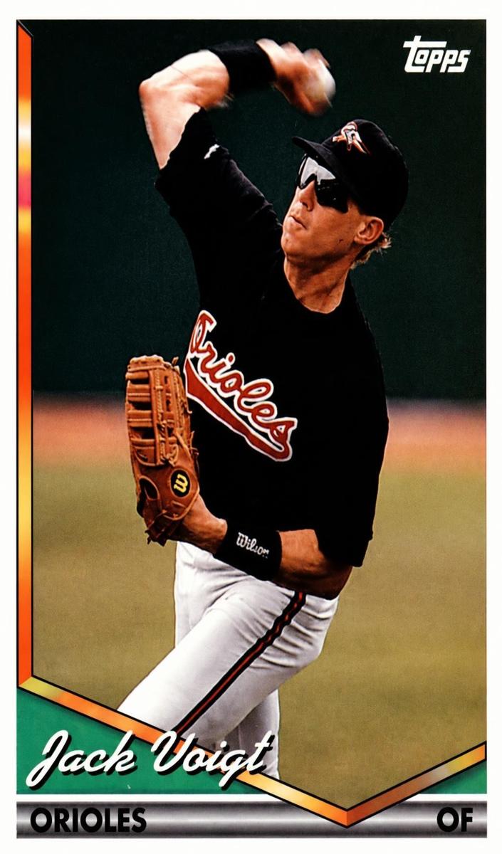 1994 Topps Jack Voigt #117 card