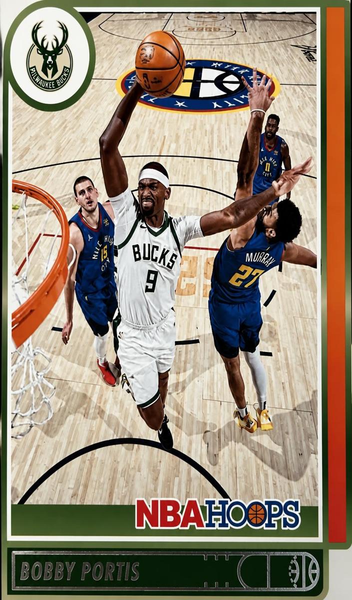 2021 Panini Hoops Bobby Portis #123 card