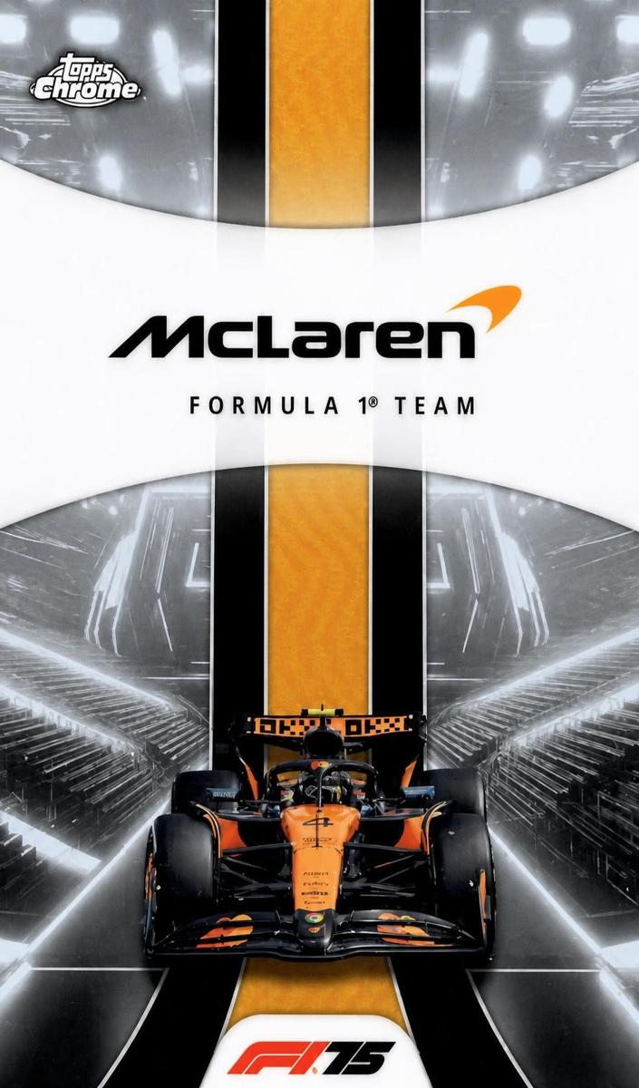2025 McLaren Formula 1 Team [Refractor] #176