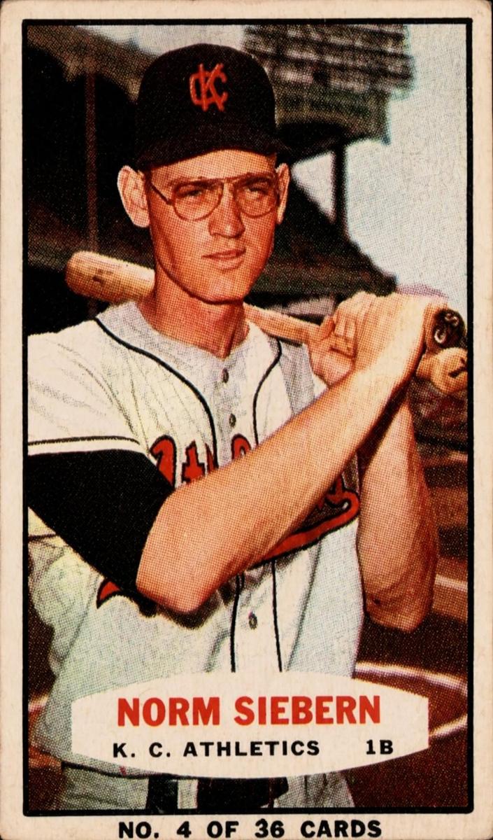 1963 Norm Siebern #4