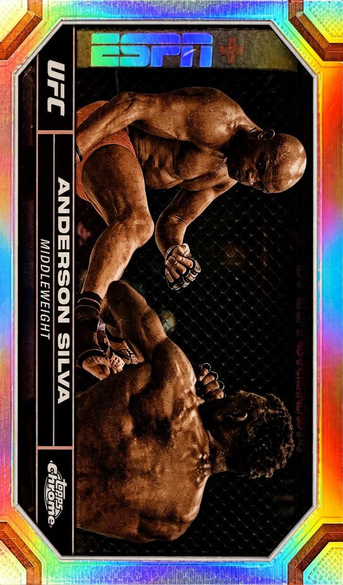 2024 Anderson Silva [Sepia Refractor] #17