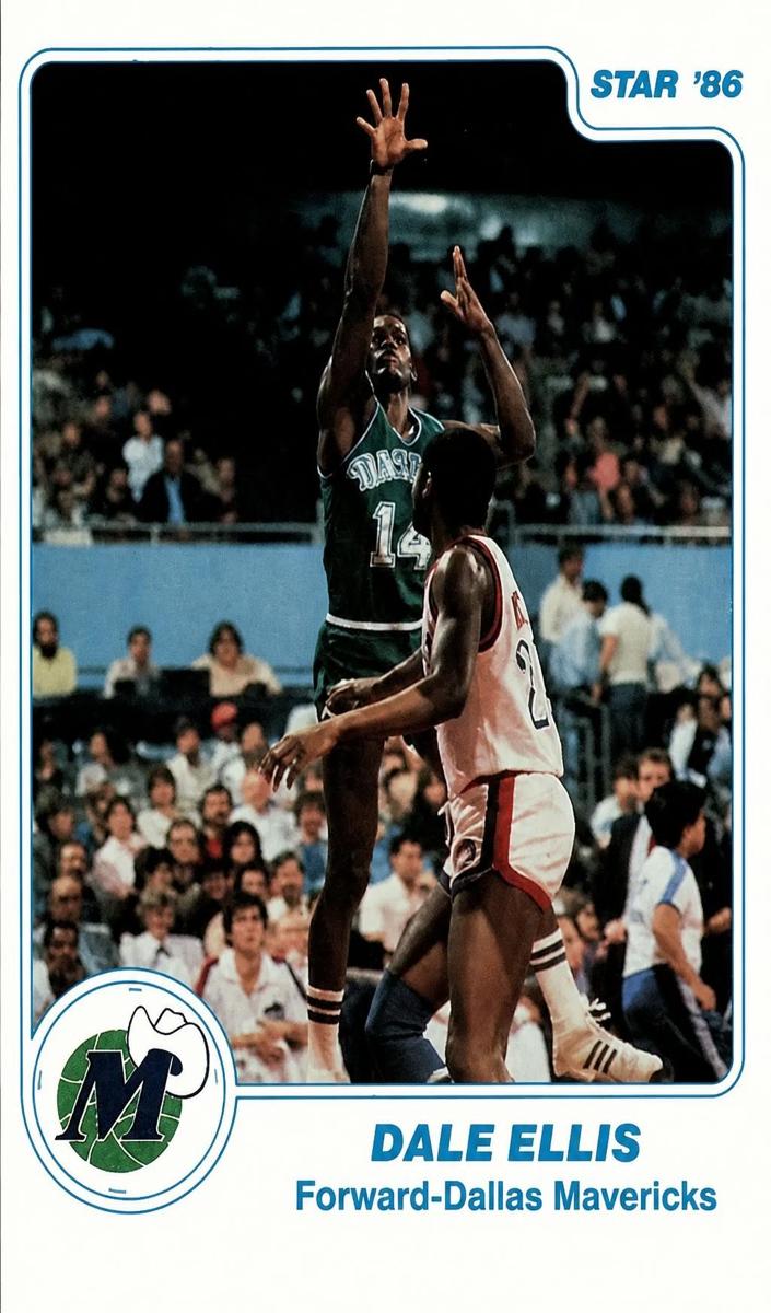1985 Star Dale Ellis #162 card