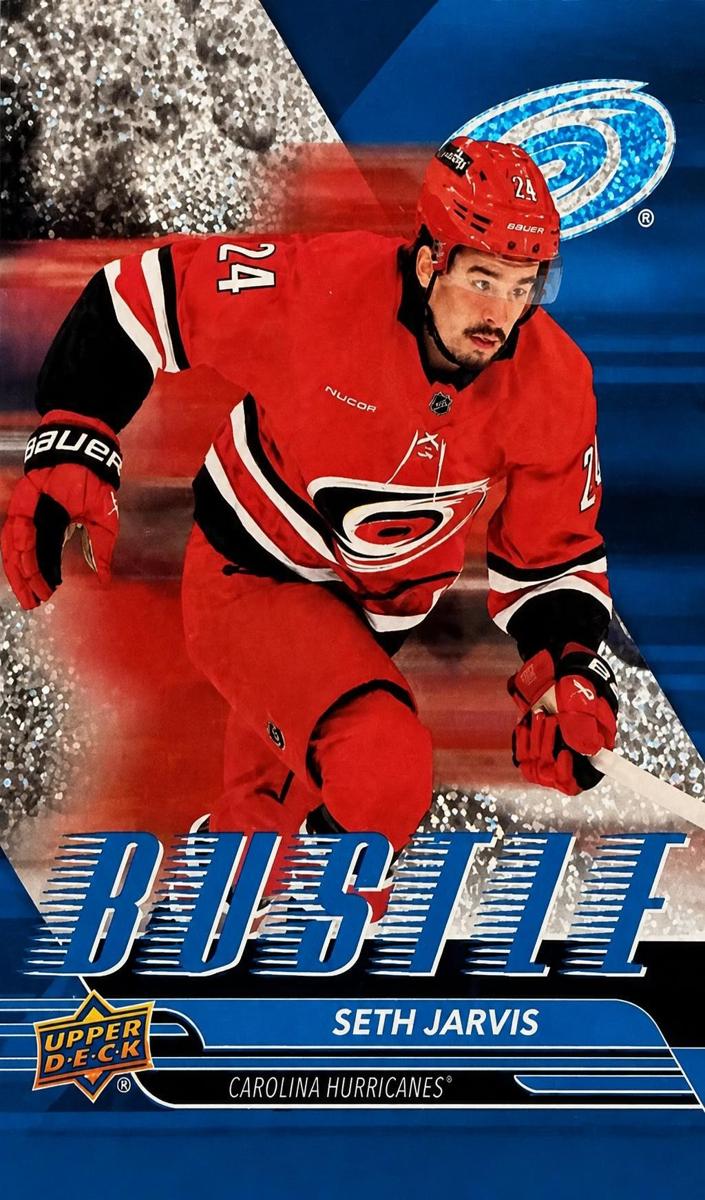 2025 Upper Deck Seth Jarvis [Speckle] #B-9 card