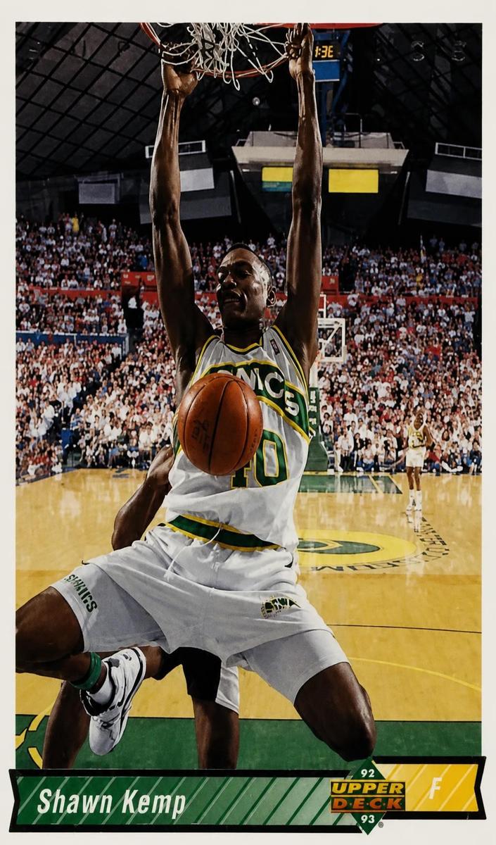 1992 Shawn Kemp [French] #243
