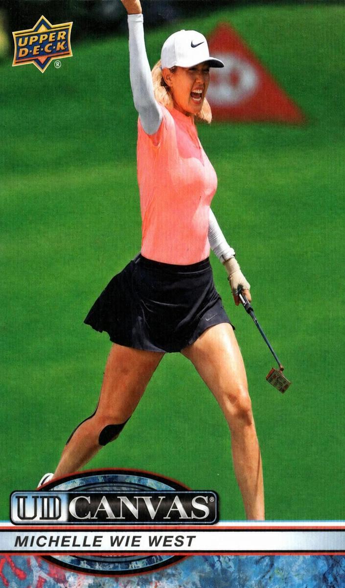 2026 Upper Deck UD Canvas Michelle Wie West #C-4 card
