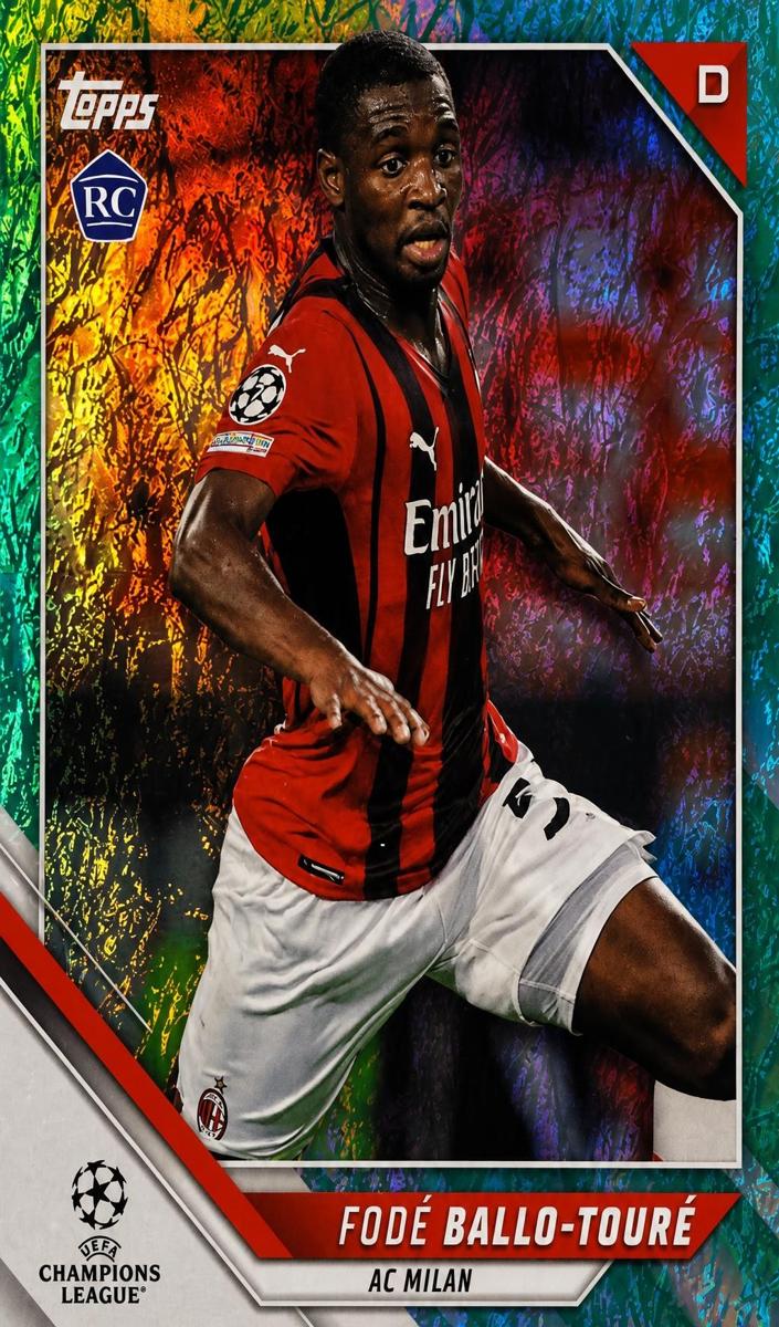 2021 Topps UEFA Champions League Fode Ballo-Toure #147 card