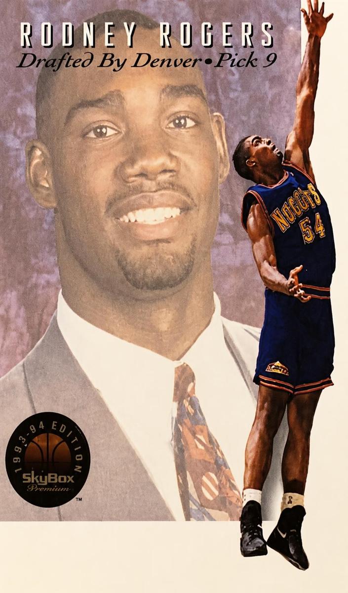 1993 Skybox Premium Rodney Rogers #DP9 card