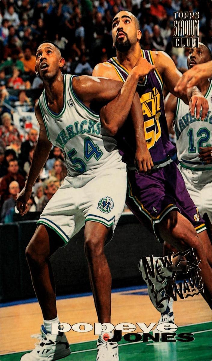 1993 Topps Stadium Club Popeye Jones #276 card