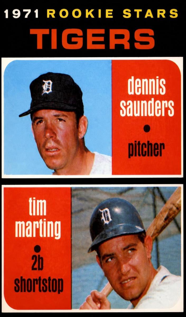 1971 Tigers Rookies #423