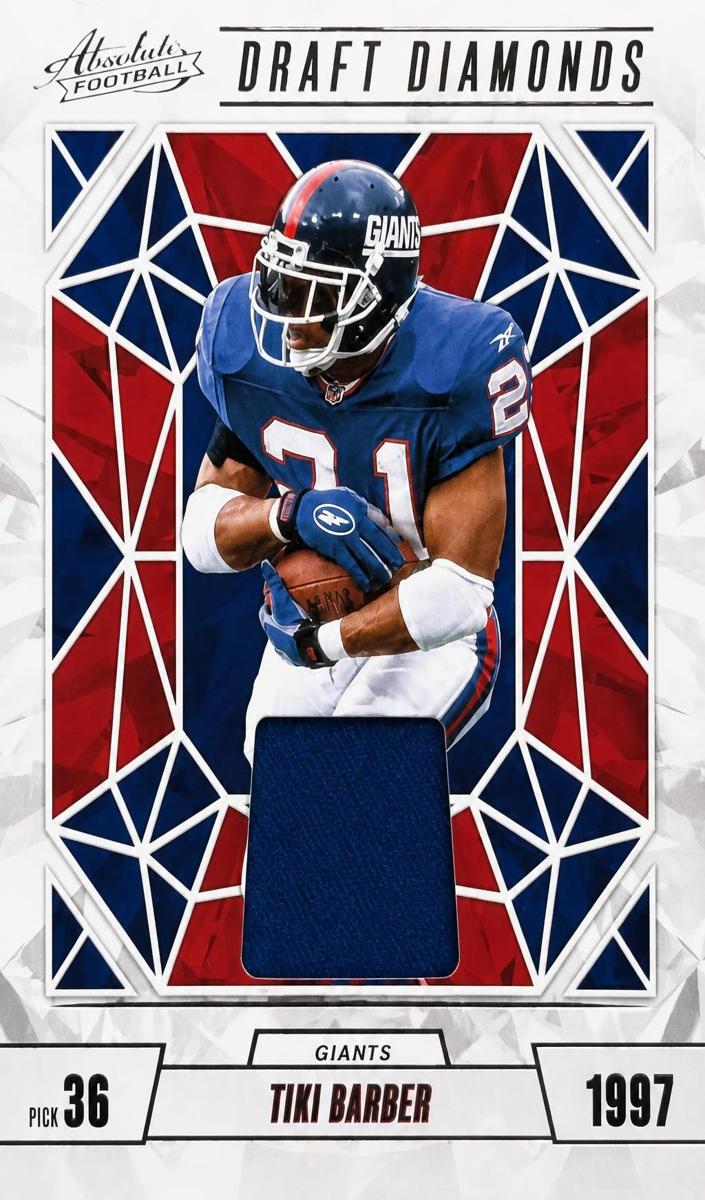 2024 Panini Absolute Tiki Barber #DDJ-TBR card