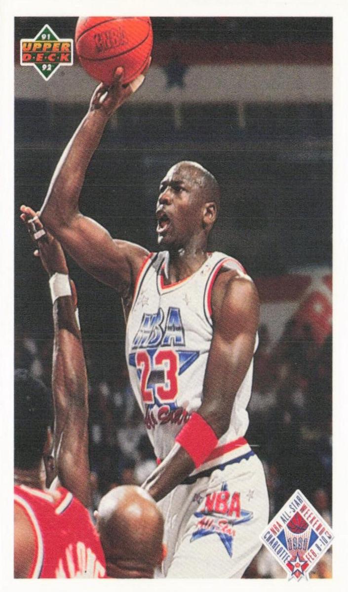 1991 Upper Deck Michael Jordan #48 card