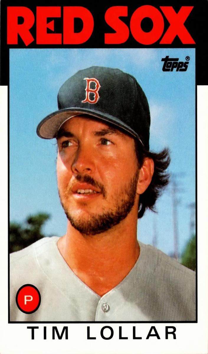 1986 Topps Tim Lollar #297 card