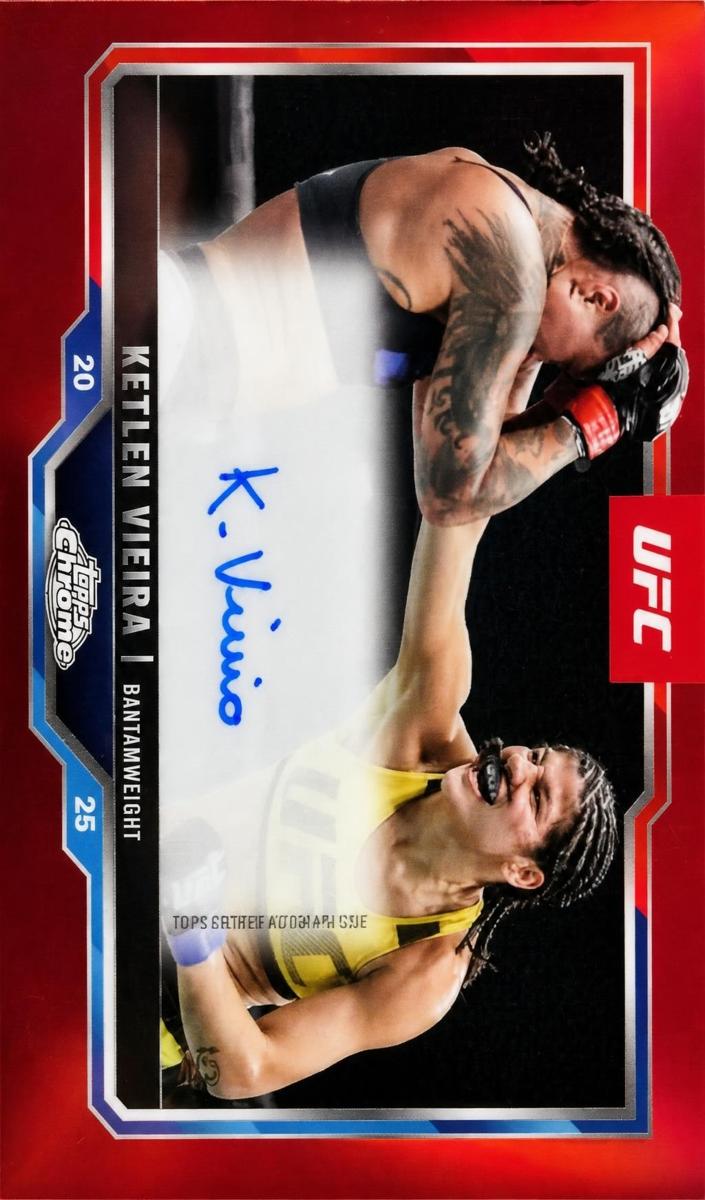 2025 Ketlen Vieira [Red Refractor] #CVA-KV