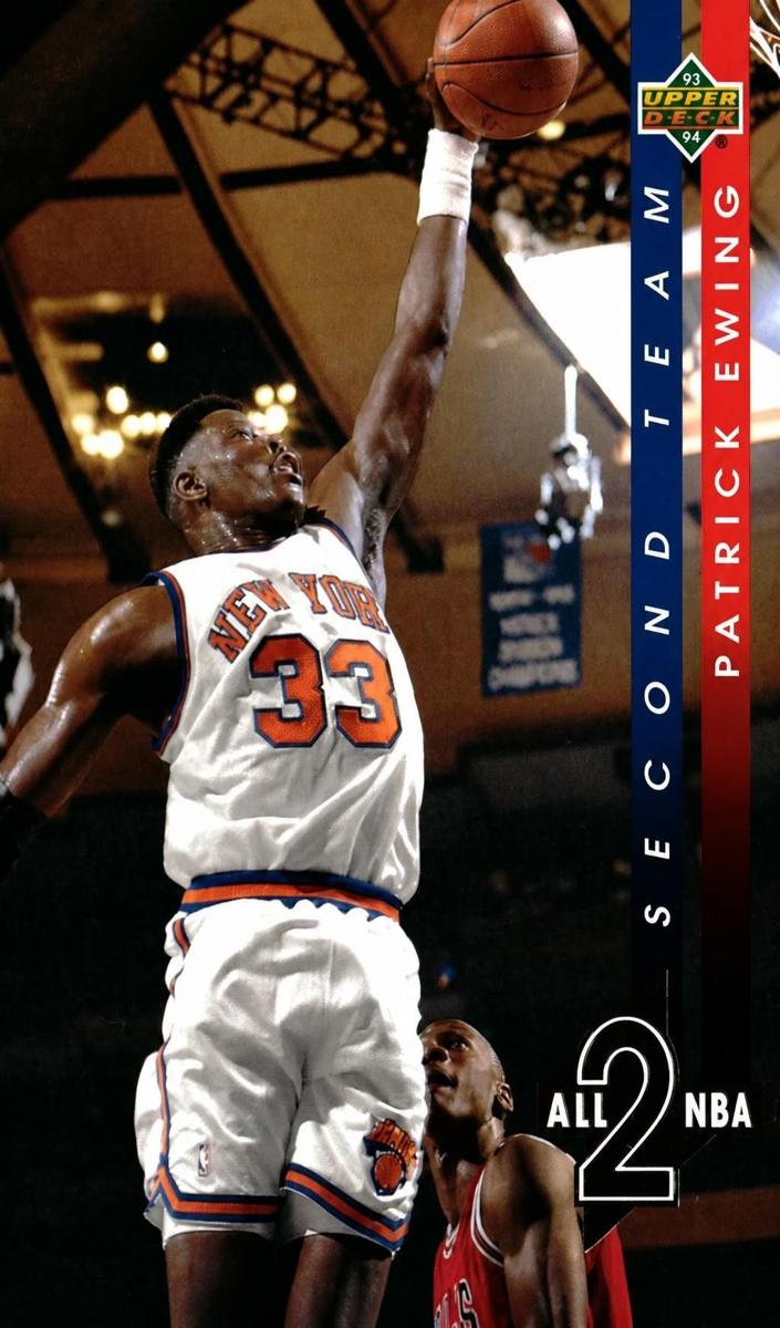 1993 Upper Deck Patrick Ewing #AN8 card